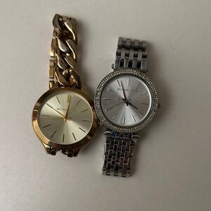 Michael Kors Gold and Silver Watches